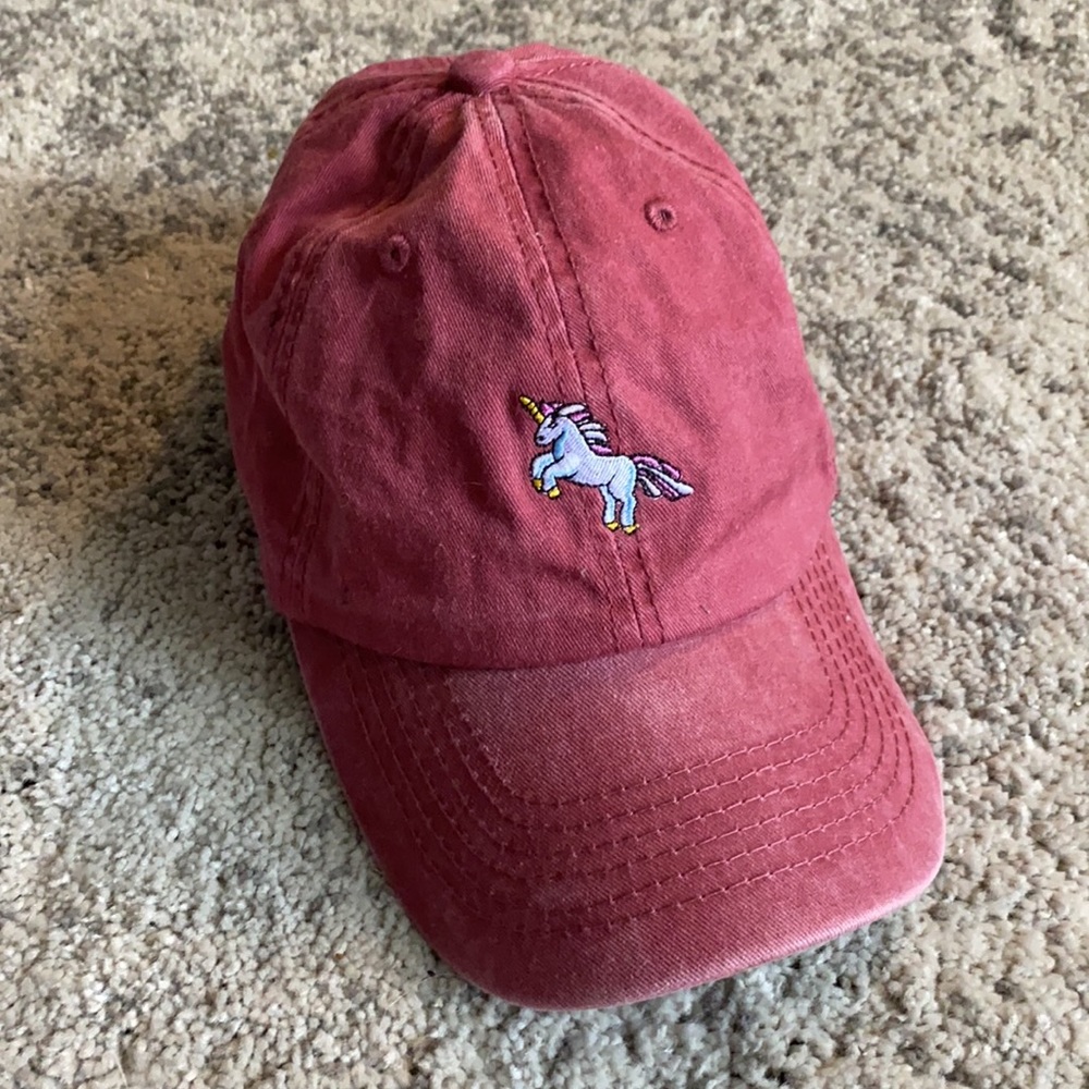 ✌🏼Altrd State Pink Unicorn Embroidered Hat